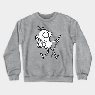 Itchy Feet Guy Crewneck Sweatshirt